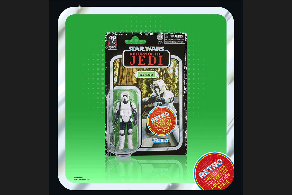 スター・ウォーズ レトロコレクション バイカー・スカウト [ROTJ] 3.75インチ アクションフィギュア 国内版 未開封