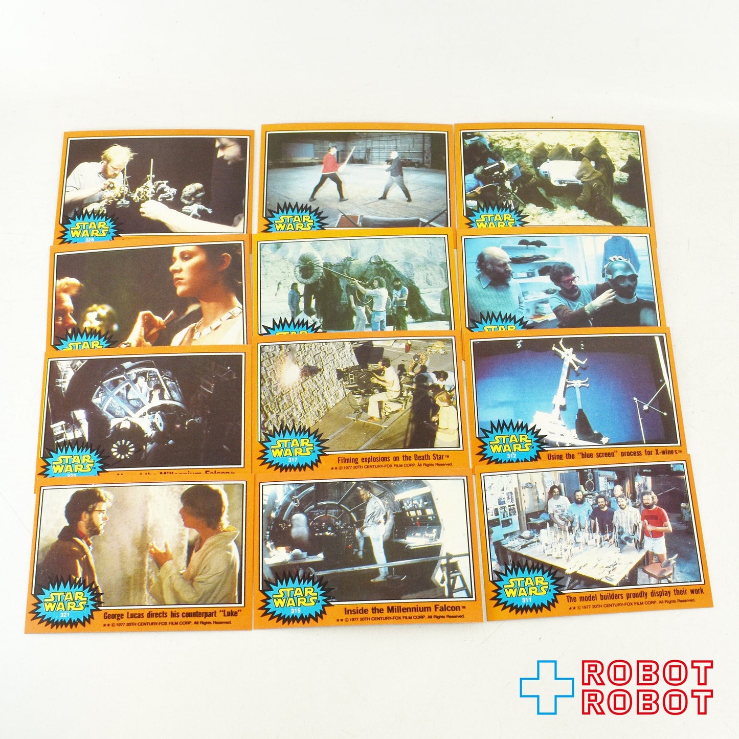 トップス スター・ウォーズ トレーディングカード 第5シリーズ (オレンジ枠) 空箱＆カード77枚