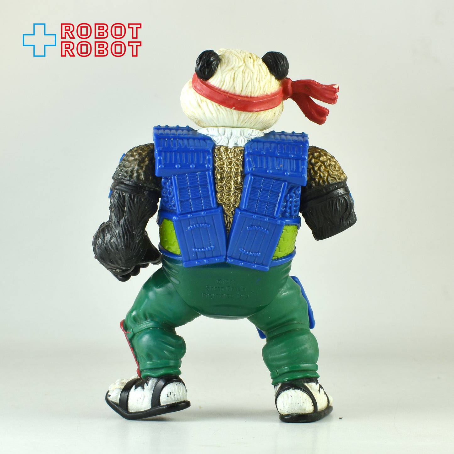 プレイメイツ ティーンエイジ・ミュータント・ニンジャ・タートルズ TMNT パンダカーン アクションフィギュア 1990 ルース