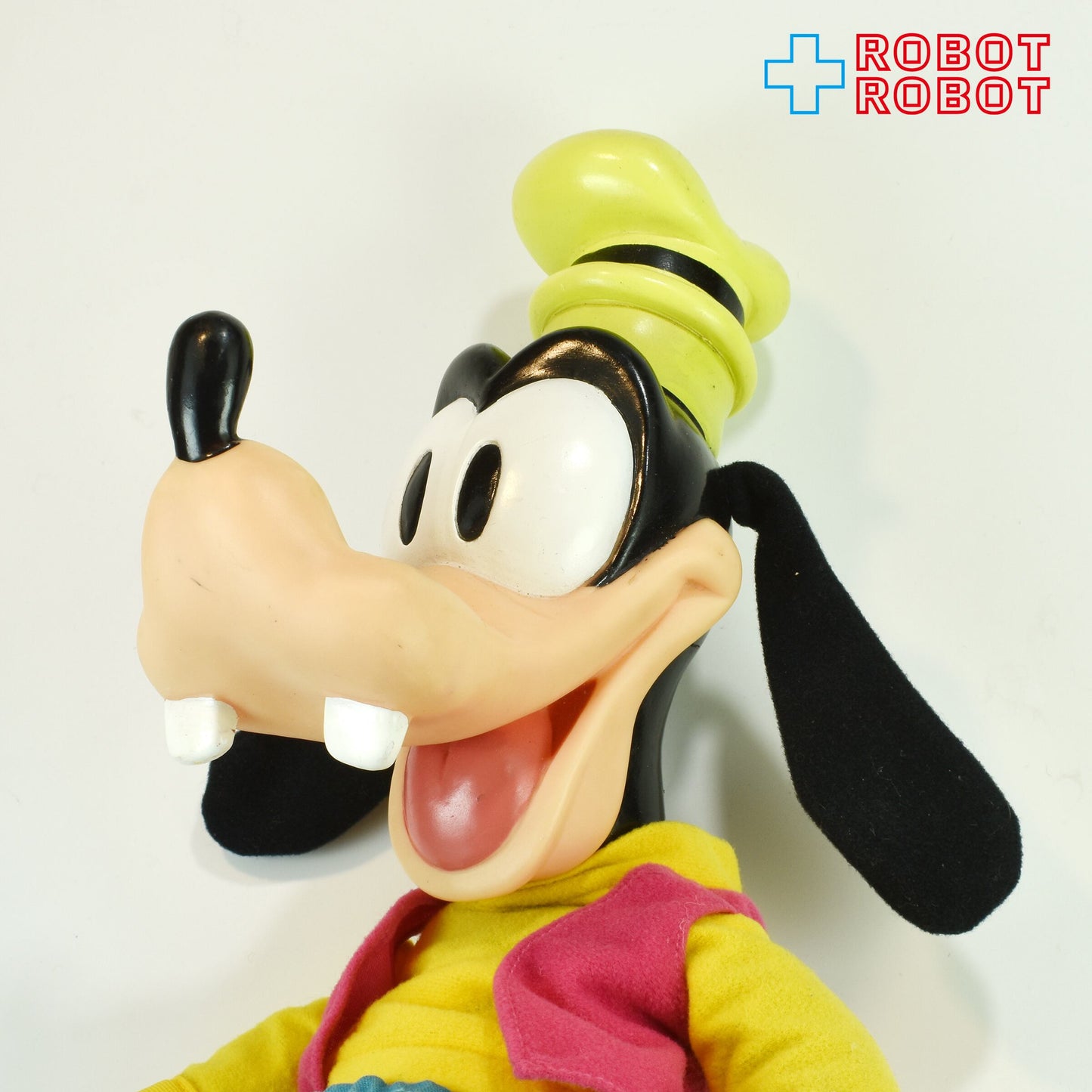 ディズニー グーフィー ビニードール ラバーフェイス ぬいぐるみ人形 マウスキトイズ