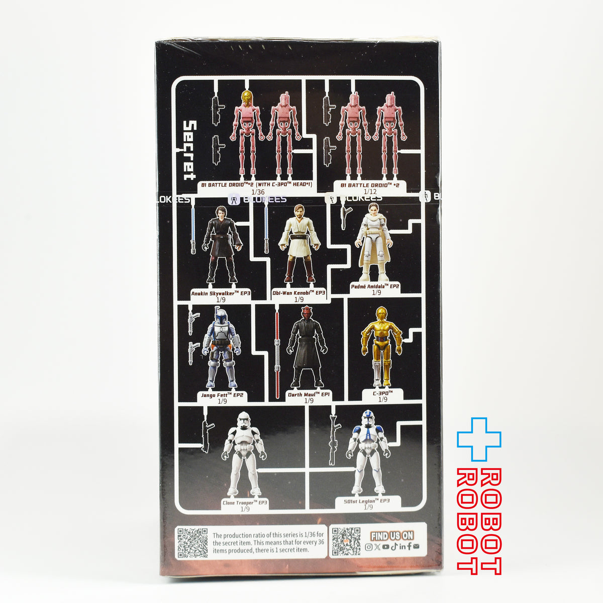 ブロッキーズ スター・ウォーズ チャンピオン・クラス ライト CCL02 エバーグリーン・ムービーシリーズ モデルキット 未開封
