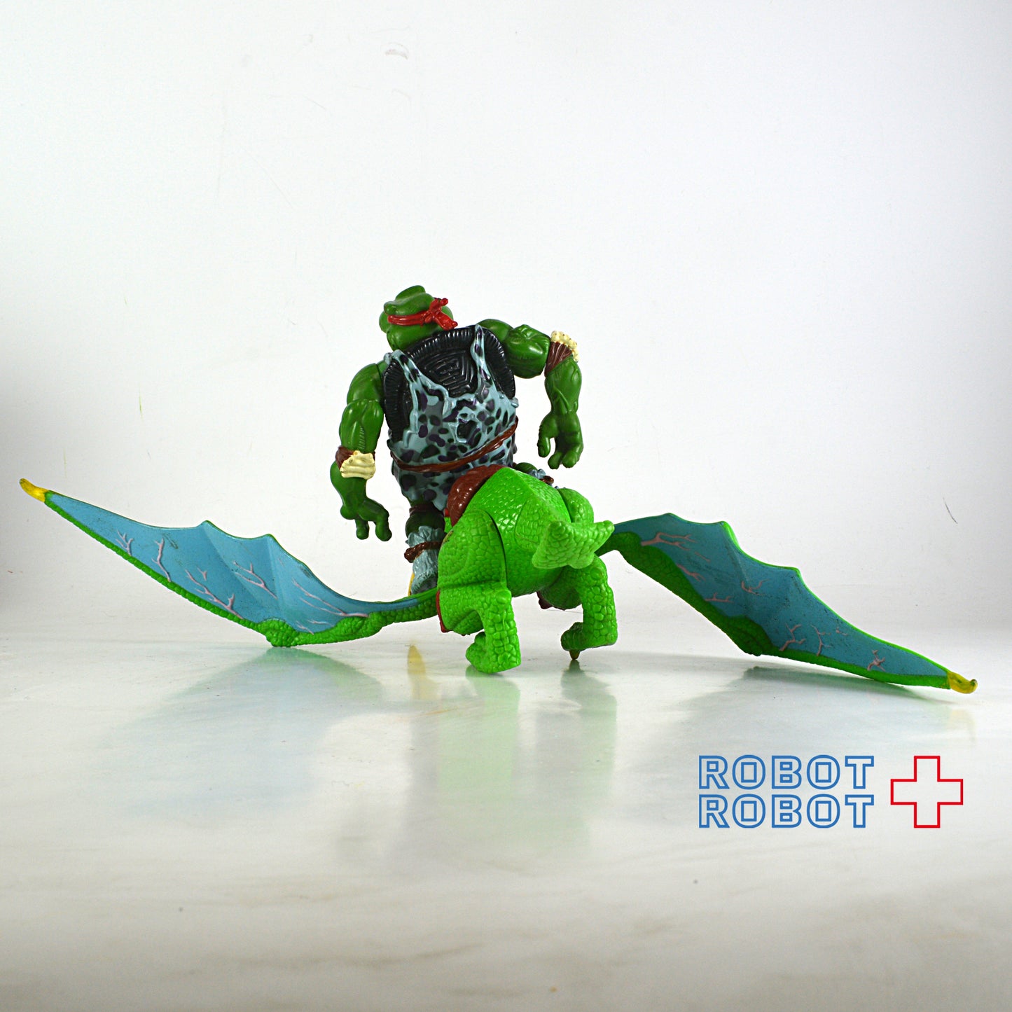 プレイメイツ ティーンエイジ・ミュータント・ニンジャ・タートルズ TMNT ケイブラファエロと恐竜 アクションフィギュア ルース