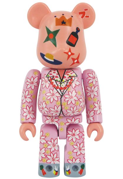 メディコム ベアブリック BE@RBRICK 100% [シリーズ 27] ARTIST 忌野清志郎 内袋未開封 カード有り 箱無し ♦︎４号店商品