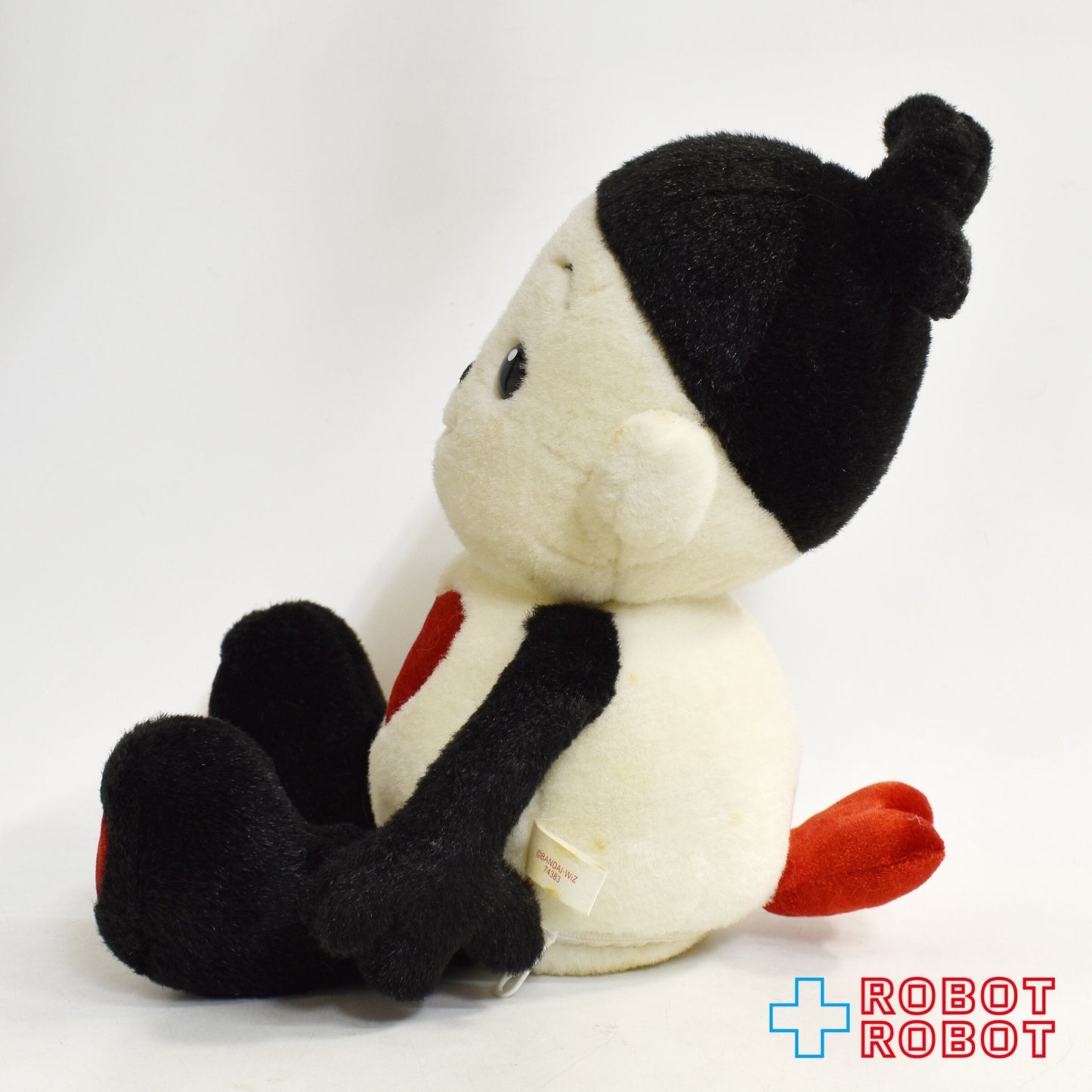 バンダイ マイタッチハートナー プリモプエル 黒 おしゃべり ぬいぐるみ人形 1999 開封箱付
