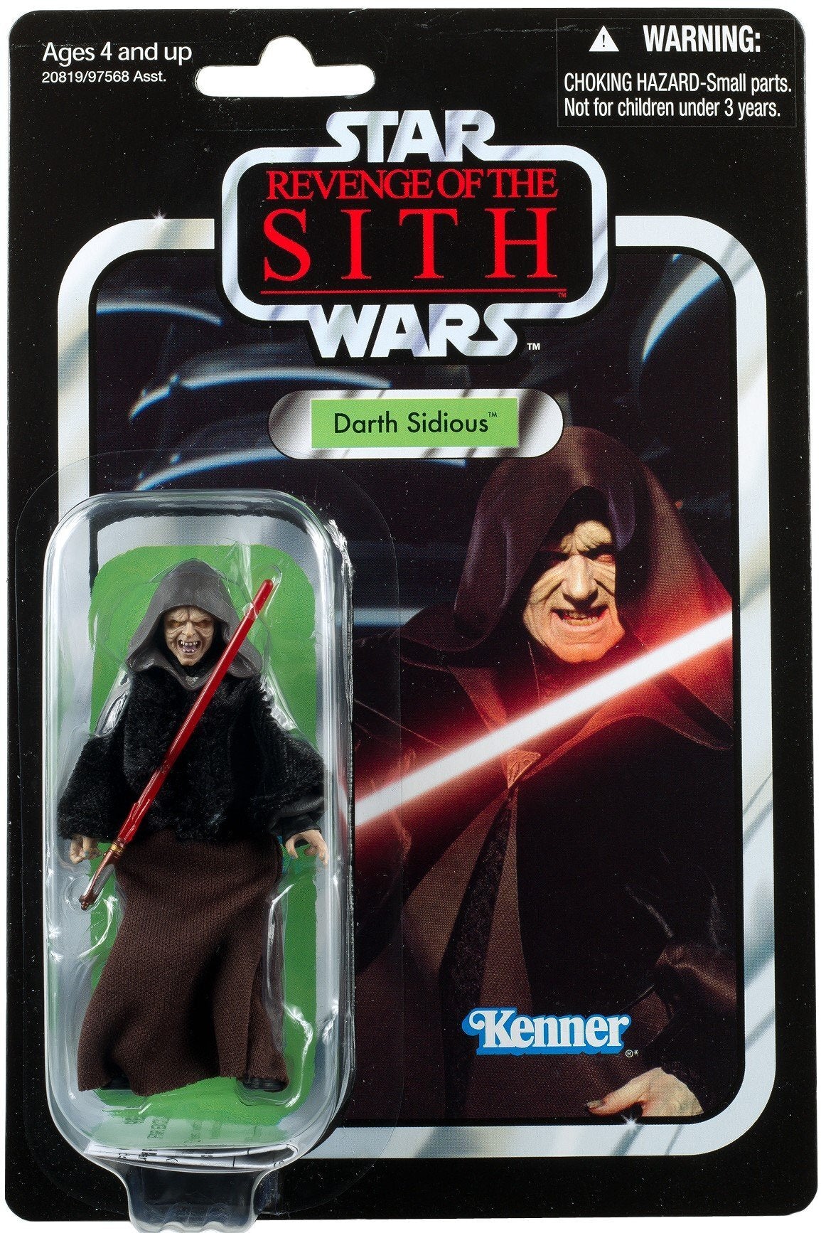 スター・ウォーズ VC 12 ダース・シディアス [ROTS] ヴィンテージコレクション 3.75インチ アクションフィギュア US版 未開封
