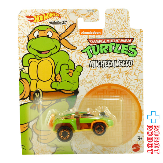 ホットウィール キャラクターカーズ 2022 TMNT ミュータント・タートルズ ミケランジェロ ダイキャスト ミニカー 未開封