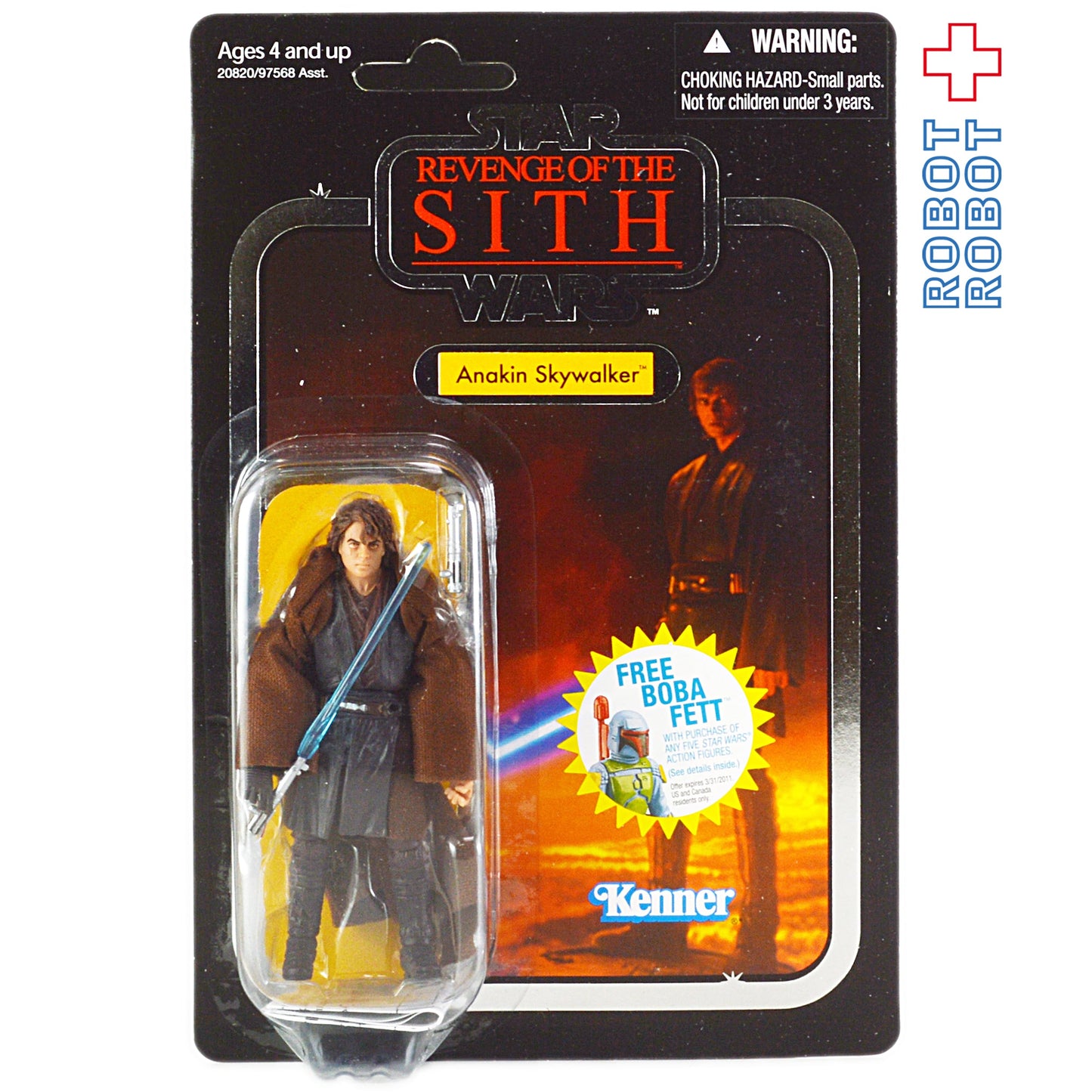 スター・ウォーズ VC 13 アナキン・スカイウォーカー [ROTS] *フォイルカード* ヴィンテージコレクション 3.75インチ アクションフィギュア 未開封