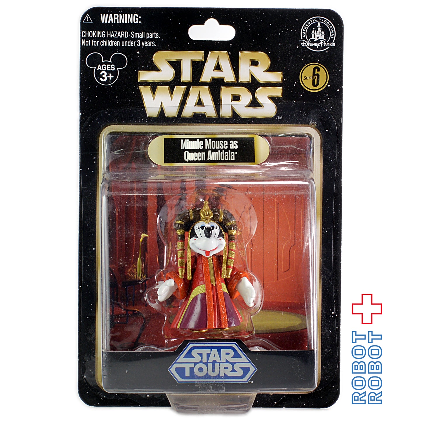 スター・ウォーズ スター・ツアーズ シリーズ6 ミニーマウス as クイーンアミダラ