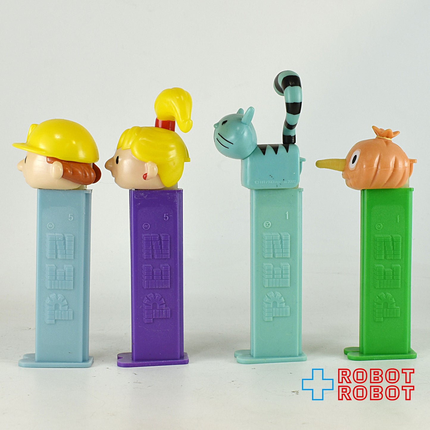 PEZ ボブとはたらくブーブーズ ディスペンサー プラスチックフィギュア