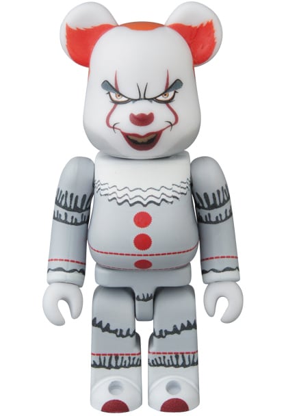 メディコム ベアブリック BE@RBRICK 100% [シリーズ 36] HORROR It ペニーワイズ 内袋未開封 カード有り 箱無し ♦︎４号店商品