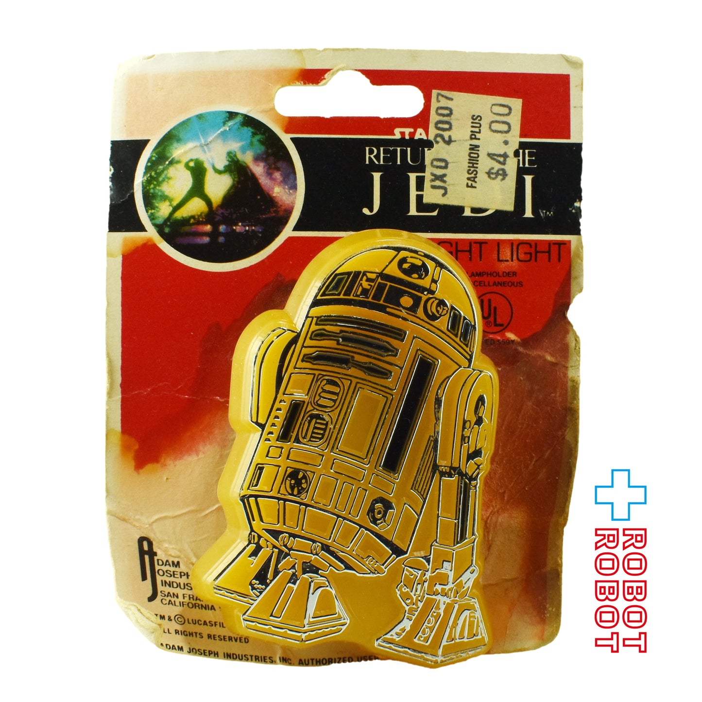 スター・ウォーズ ROTJ R2-D2 ナイトライト 1983