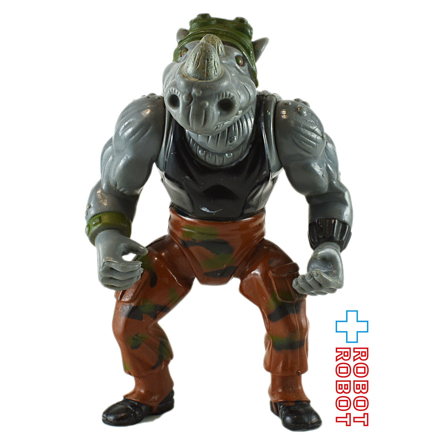 プレイメイツ ニンジャ・タートルズ ロックステディ アクションフィギュア 1988 ルース