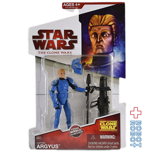 スター・ウォーズ CW2009 CW31 キャプテン・アーガイアス クローン・ウォーズ 3.75インチ アクションフィギュア 未開封ア US