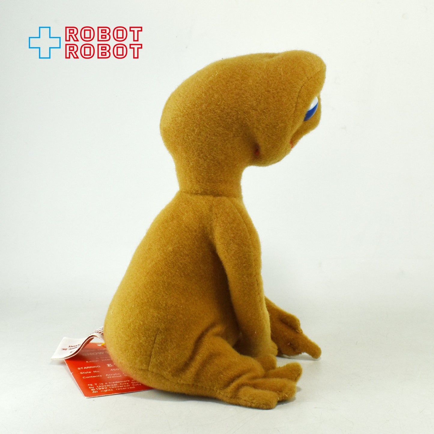 KAMAR社 E.T. ぬいぐるみ人形 20cm メイドイン台湾 紙タグ(赤)付き