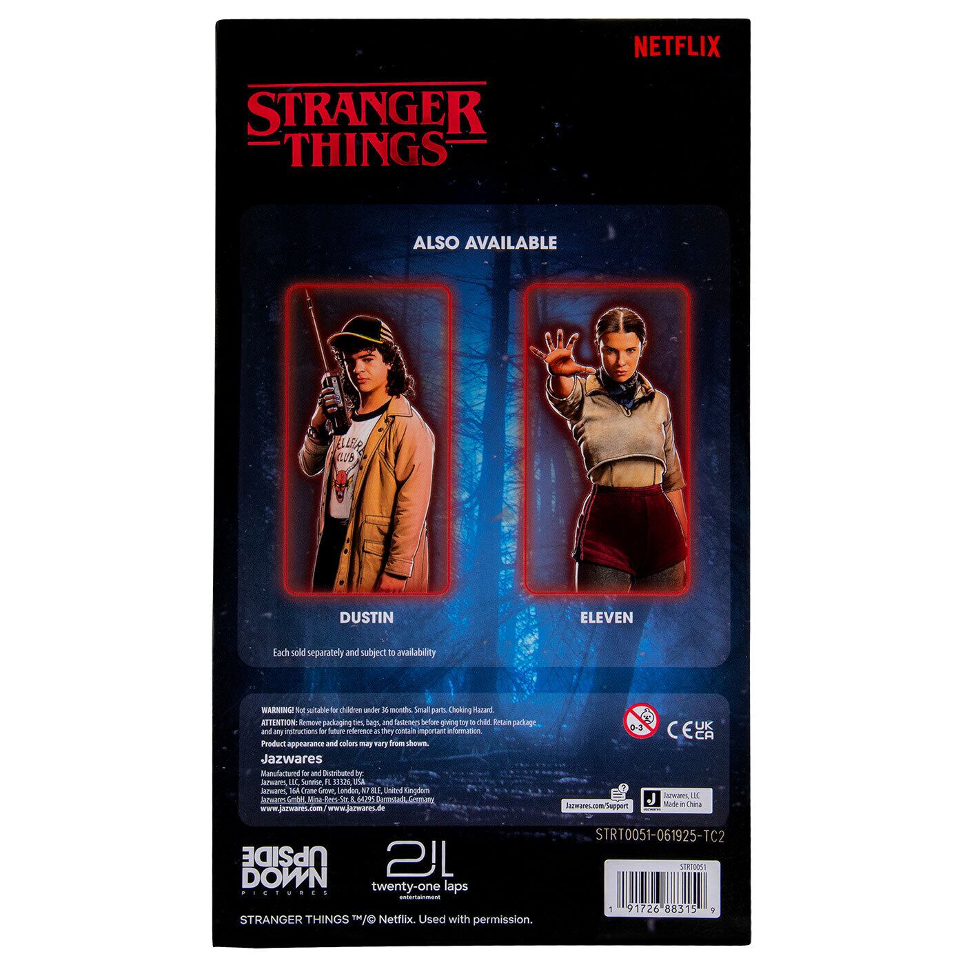 ジャズウェア ストレンジャー・シングス 未知の世界 裏側の世界 シリーズ1 デモゴルゴン 6インチ アクションフィギュア 未開封