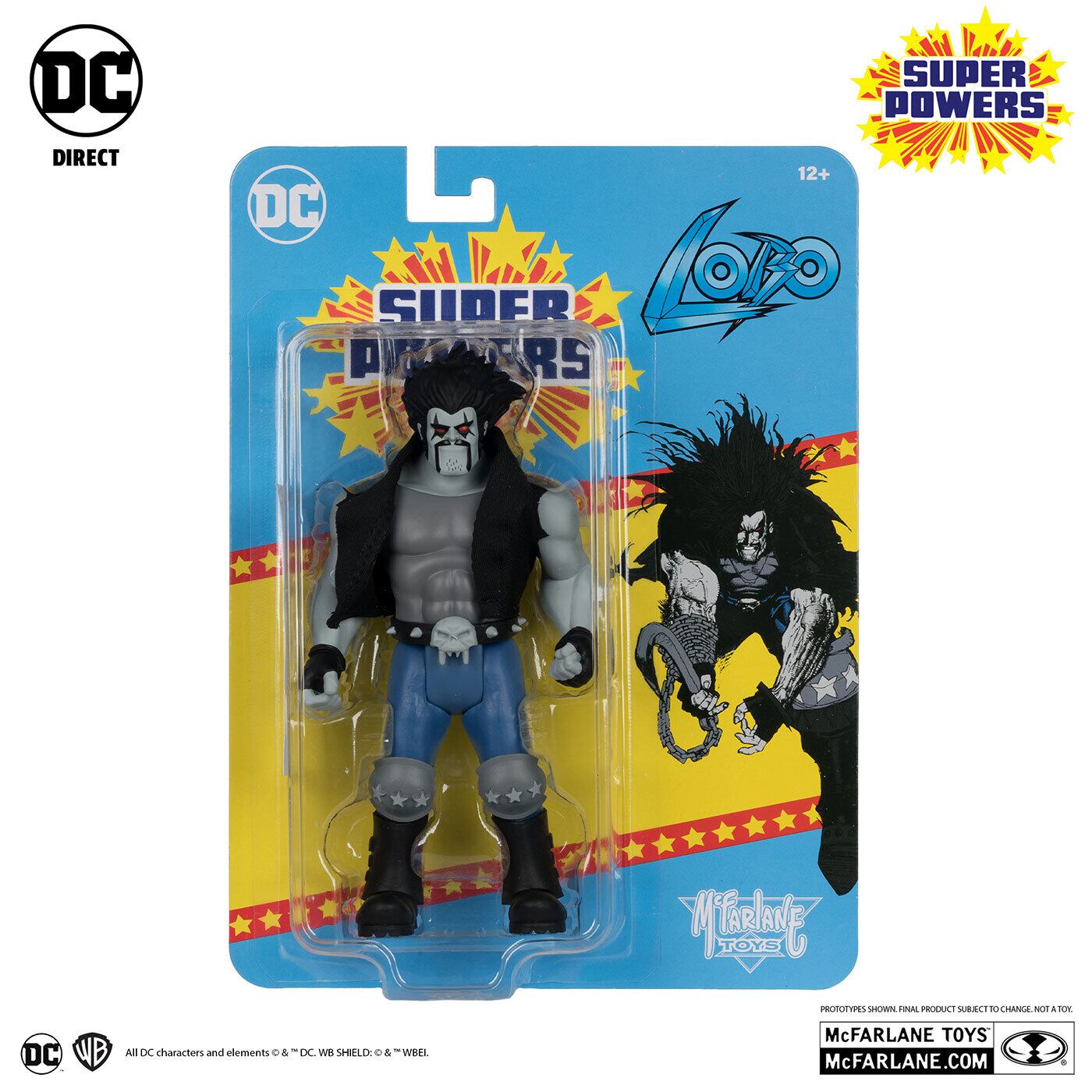 マクファーレン・トイズ DCダイレクト DCスーパーパワーズ #47 ロボ 4インチ アクションフィギュア 国内版 未開封