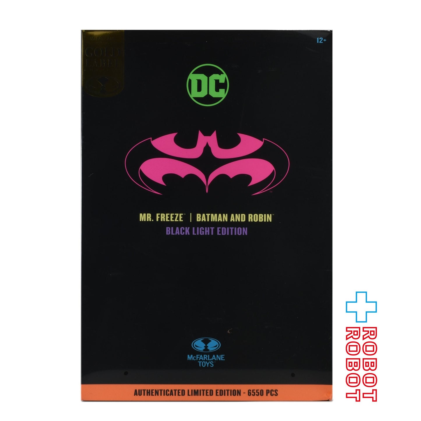 DC マルチバース バットマン & ロビン Mr.フリーズの逆襲 #315 Mr.フリーズ (ブラックライト版) 7インチ アクションフィギュア 国内版 未開封