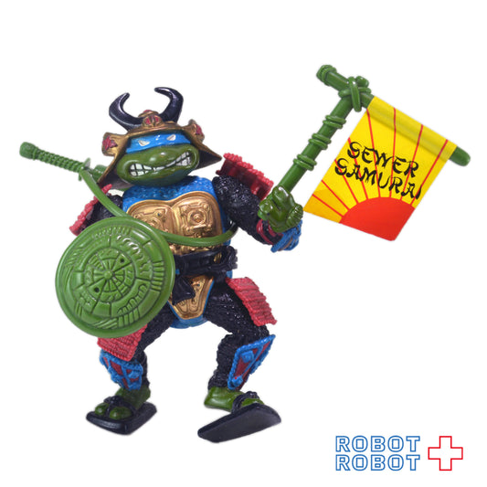 プレイメイツ ティーンエイジ・ミュータント・ニンジャ・タートルズ TMNT サムライレオ アクションフィギュア 武器付 ルース