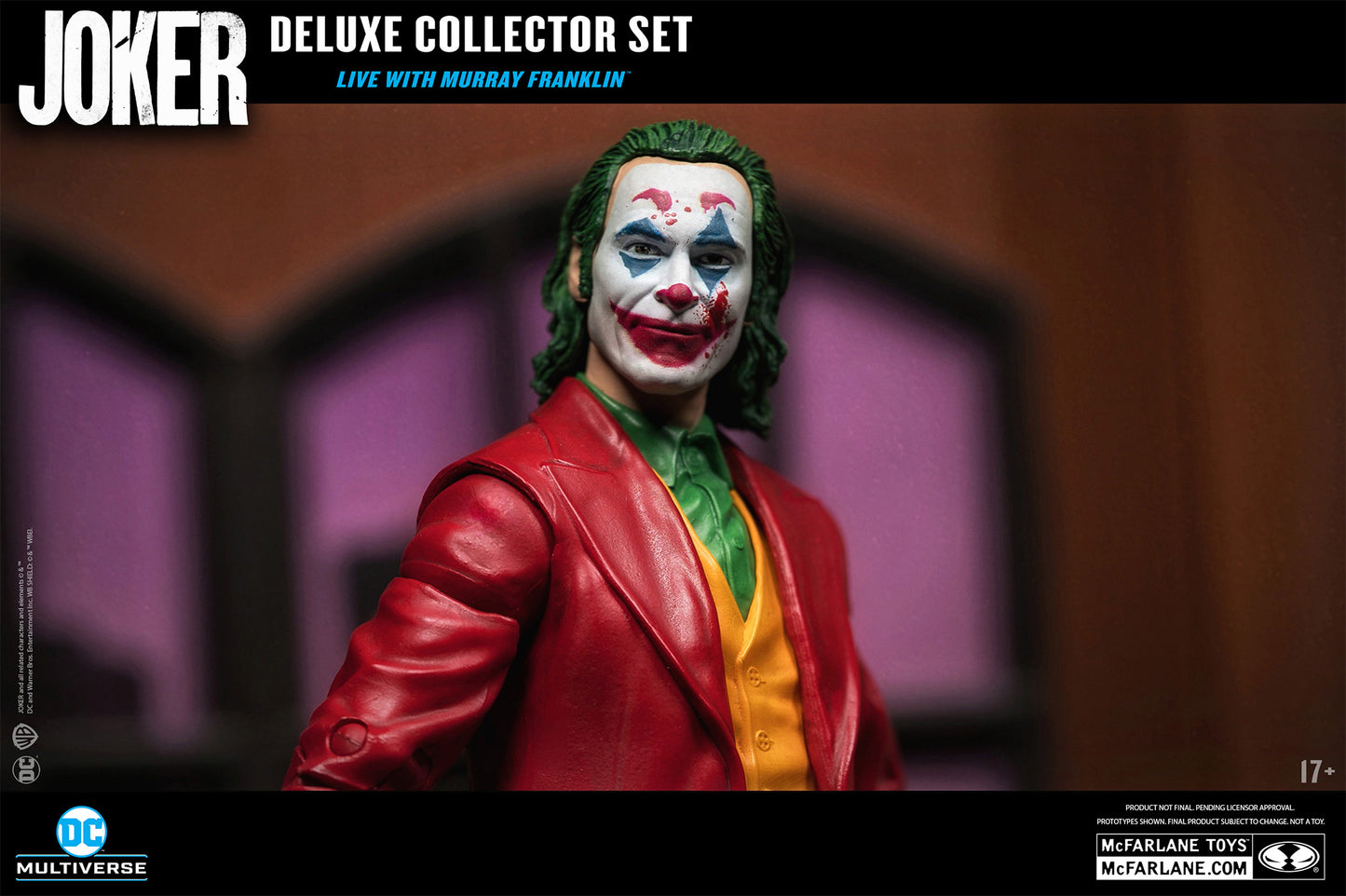 マクファーレン・トイズ DCマルチバース ジョーカー アーサー・フレック & マレー・フランクリン・ショー デラックス・コレクターセット 7インチ アクションフィギュア 国内版 未開封