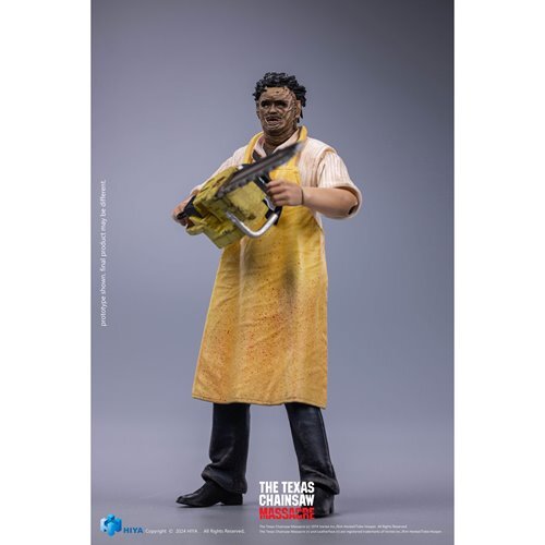 ハイヤトイズ エクスクイジットミニシリーズ 悪魔のいけにえ (1974) レザーフェイス スタンダード マスク 1/18 アクションフィギュア 未開封