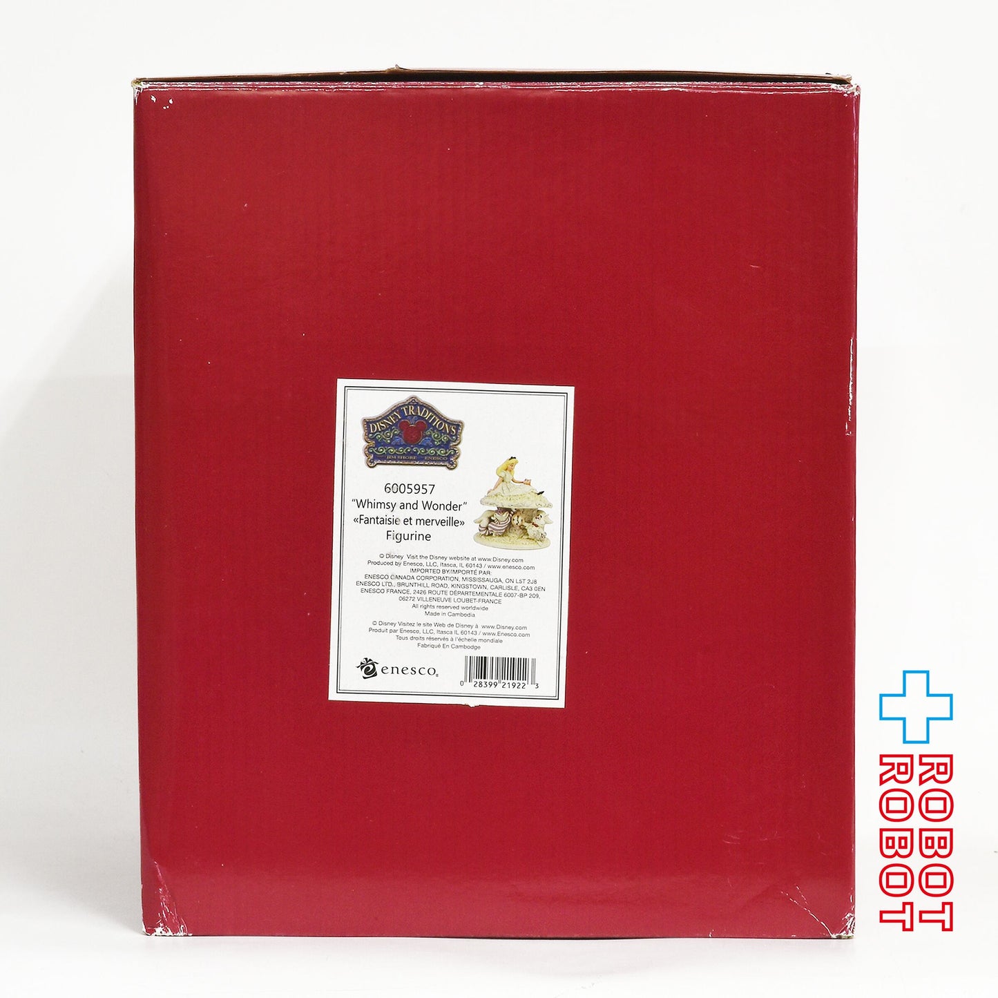 ディズニー・トラディションズ エネスコ ふしぎの国のアリス ウィムジー・アンド・ワンダー フィギュア 箱付