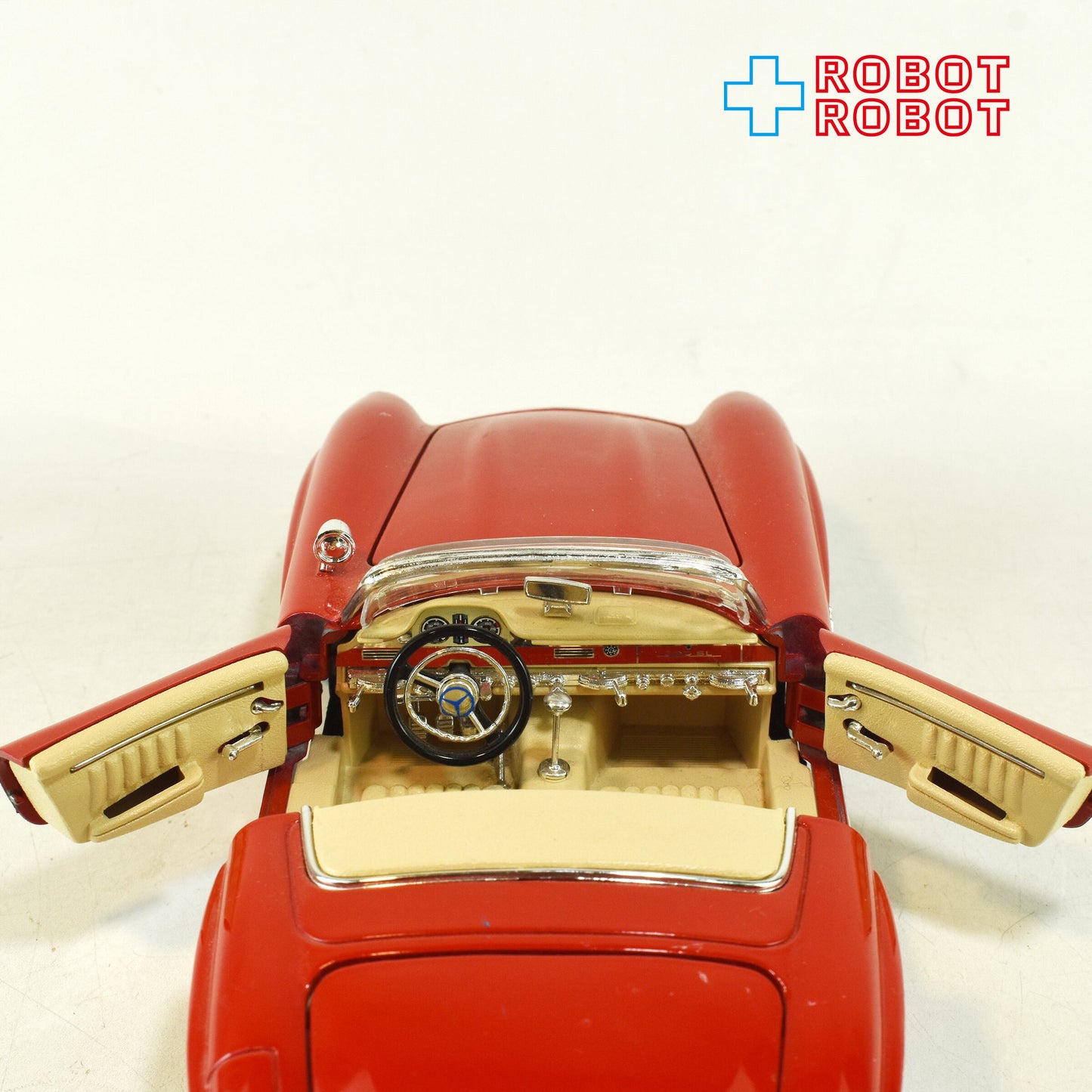 Burago ブラーゴ メルセデス・ベンツ 300SL ロードスター (1957) レッド ダイキャスト ミニカー イタリア製