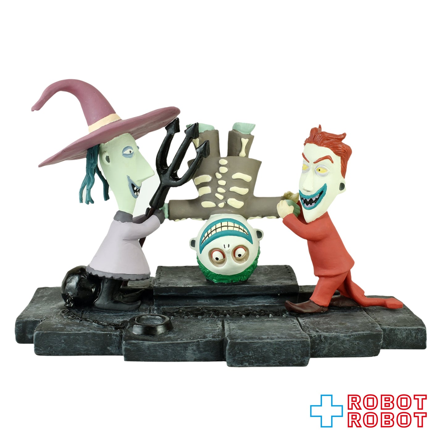 ジュンプランニング ナイトメアー・ビフォア・クリスマス 悪ガキ3人組 ロック ショック バレル レジン フィギュアリン コレクション