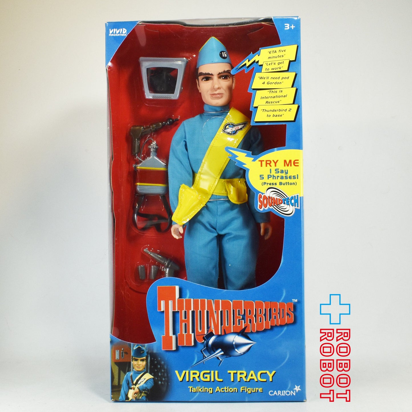 カールトン ビビッド イマジネーション サンダーバード トーキング アクションフィギュア 5体セット 未開封