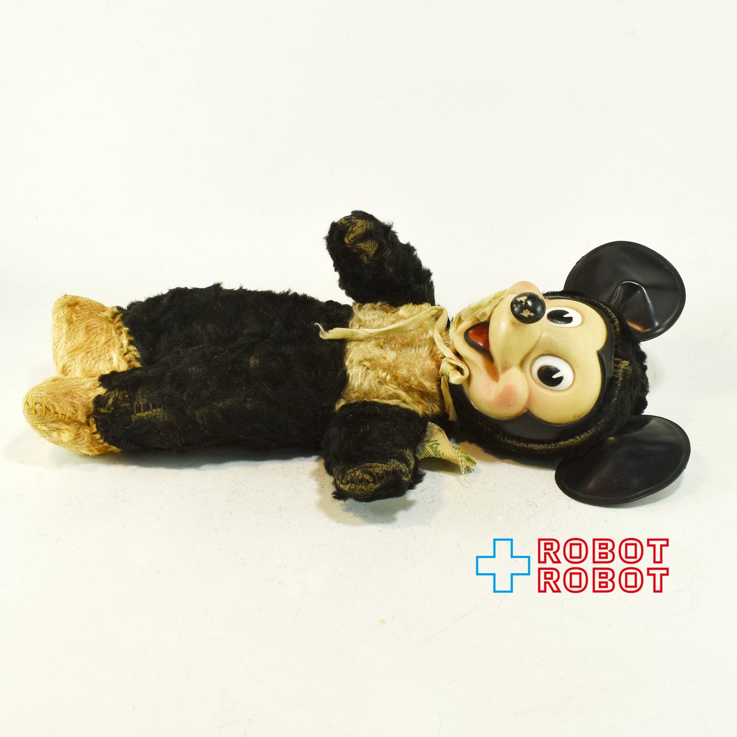 ガンド社 ディズニー ミッキーマウス 25センチ ラバーフェイスぬいぐるみ人形