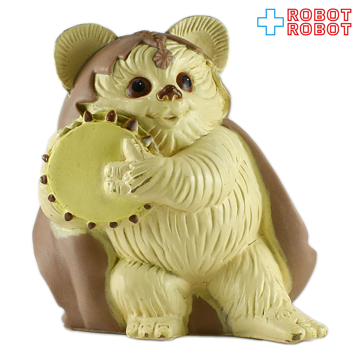 スター・ウォーズ イウォーク プリンセス ニーサ 黄色 ソフビ貯金箱