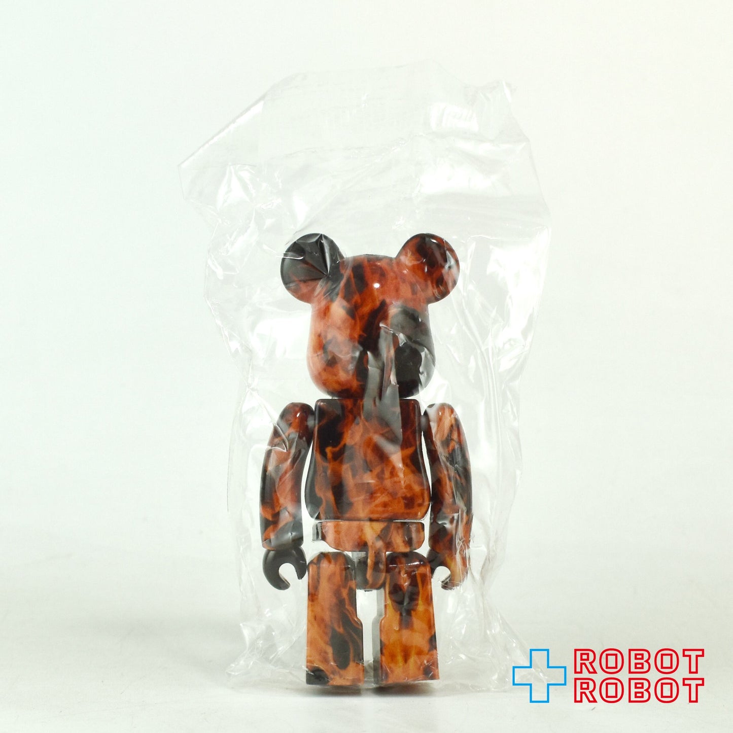 メディコム ベアブリック BE@RBRICK 100% [シリーズ44] PATTERN 今日も燃えている 未開封 ♦︎４号店商品