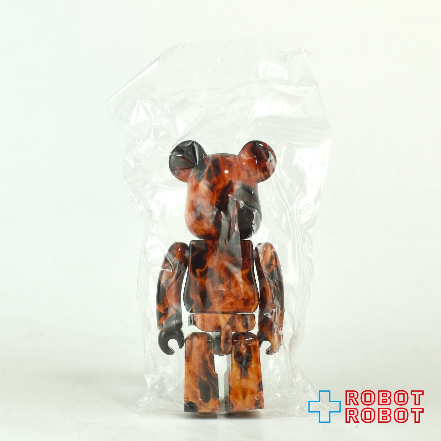 メディコム ベアブリック BE@RBRICK 100% [シリーズ44] PATTERN 今日も燃えている 未開封 ４号店商品