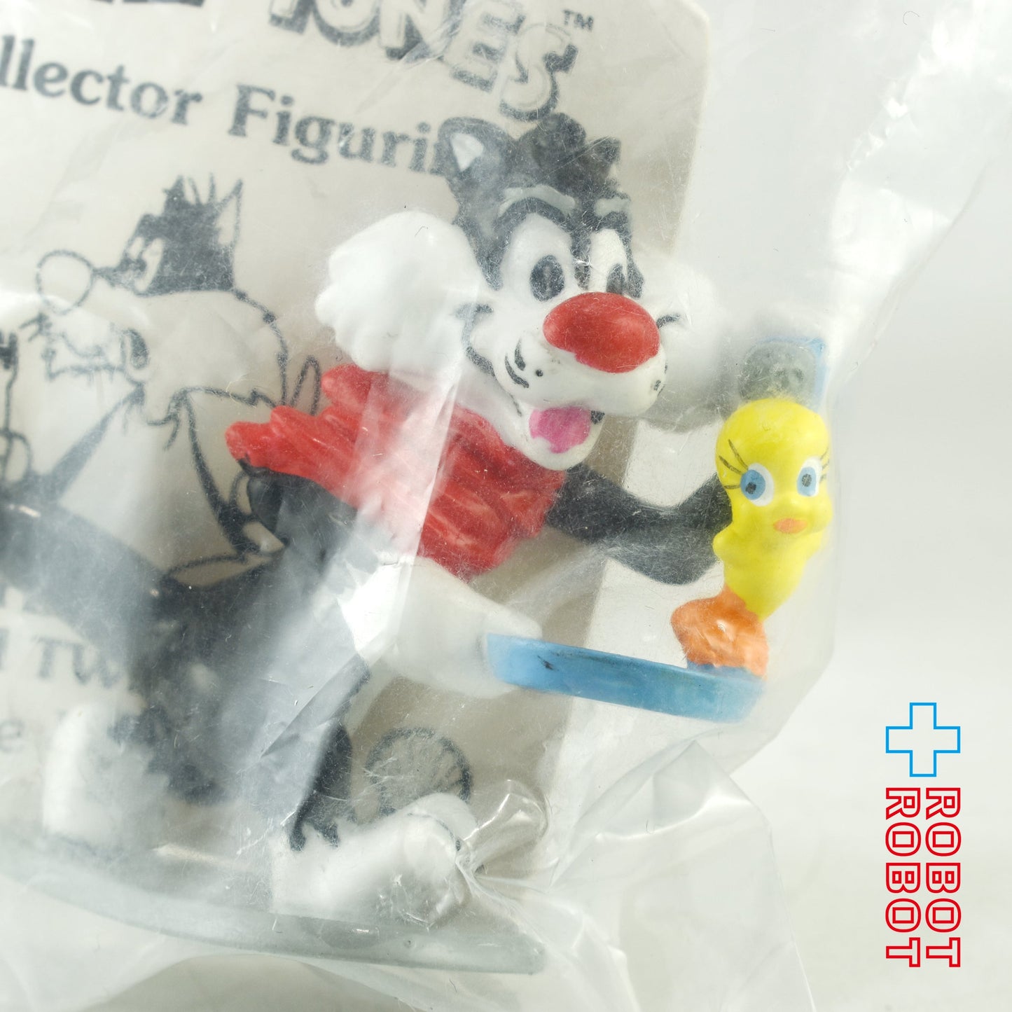 アプローズ社 シェル石油 ルーニー・テューンズ シルベスター＆トゥイーティー PVCフィギュア 1990 袋入未開封