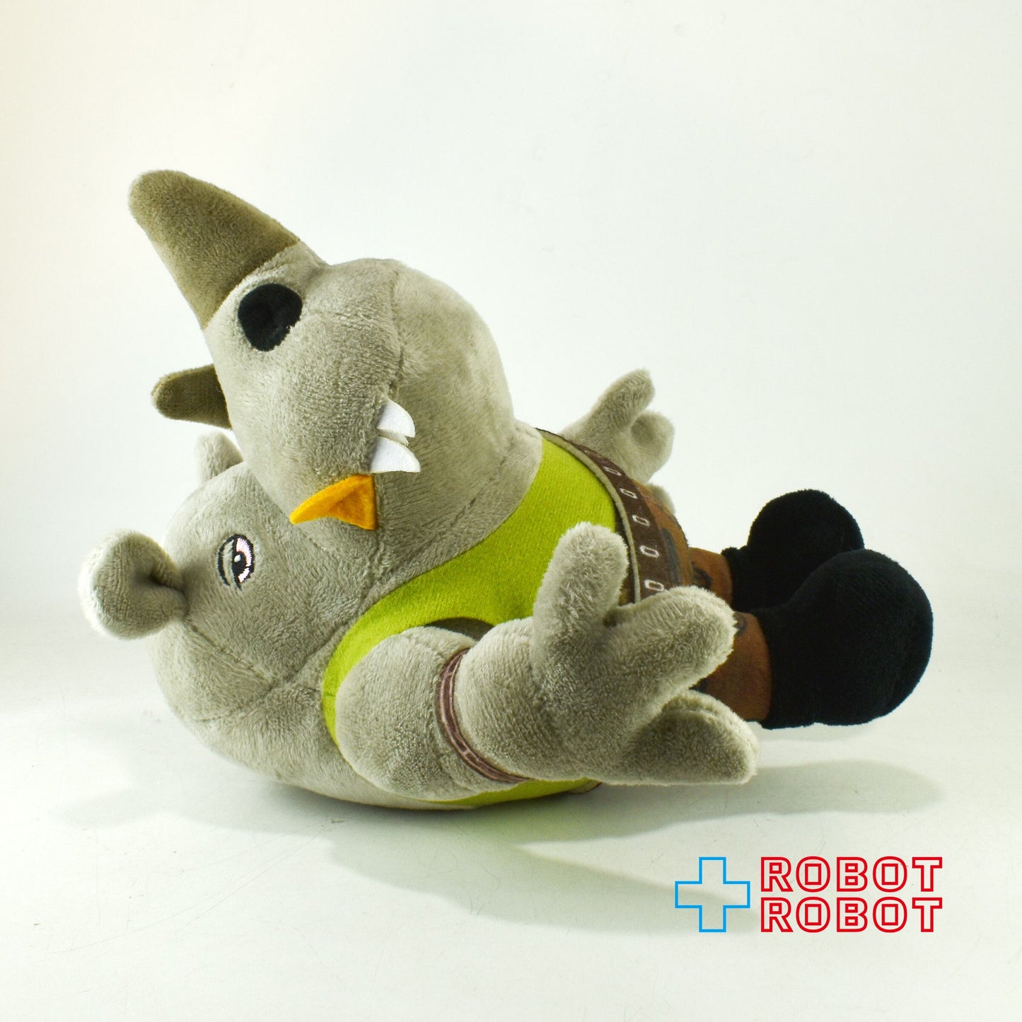 プレイメイツ タートルズ ミュータント・パニック！TMNT ロックステディ ファニープラッシュ ぬいぐるみ人形 紙タグ付き