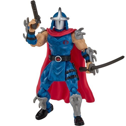 プレイメイツ ティーンエイジ・ミュータント・ニンジャ・タートルズ TMNT x G.I.ジョー シュレッダー as コブラコマンダー アクションフィギュア 未開封