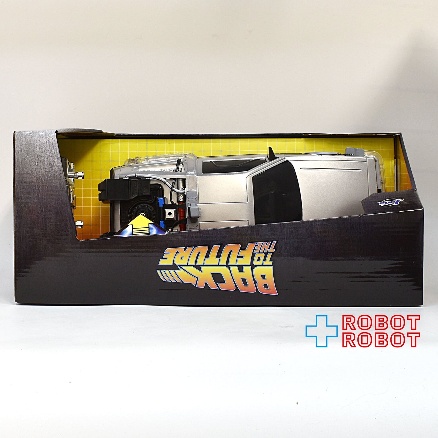 JADA TOYS ハリウッドライド バック・トゥ・ザ・フューチャー デロリアン R/C