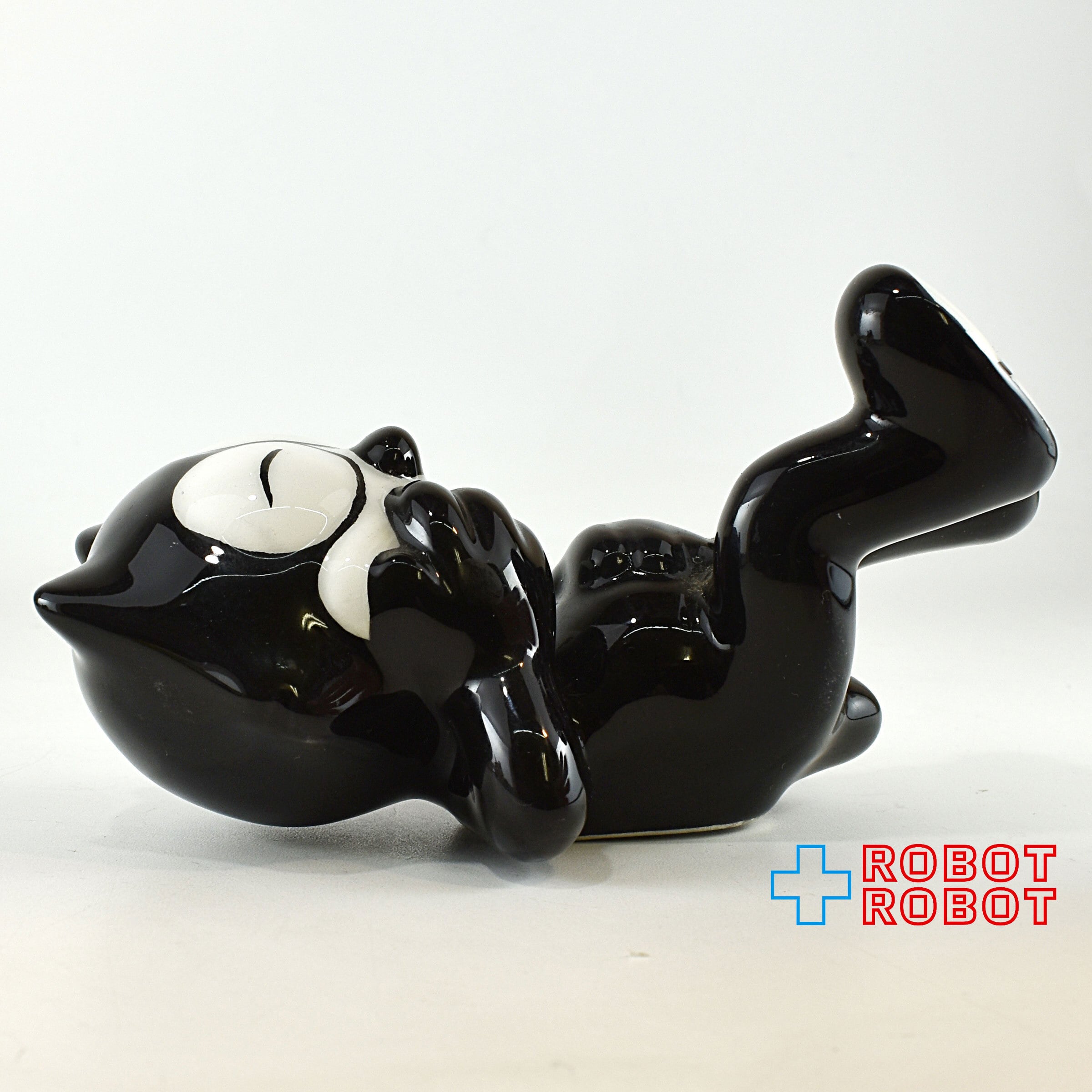 【レア】フェリックス・ザ・キャット　ソルト＆ペッパー フィリックス・ザ・キャット 陶器製 ソルト＆ペッパー クレイアート社