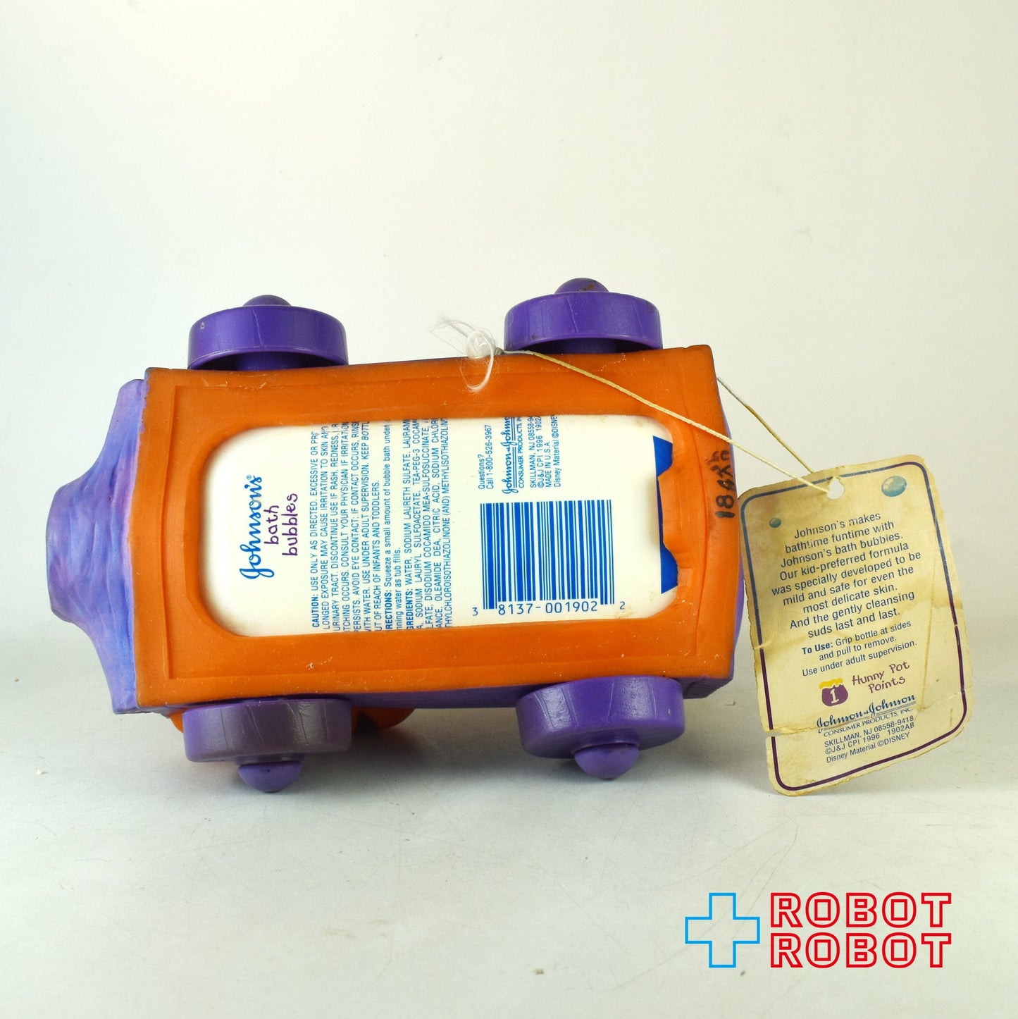 ソーキー ジョンソンズ くまのプーさん ティガー カート バスバブルスボトル 紙タグ付き