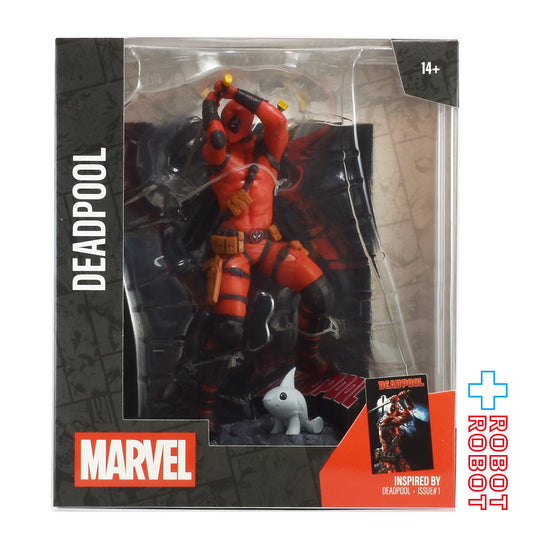 マクファーレン マーベル シーン・フィギュア #025 デッドプール マイク・デオダート / Deadpool Vol.6 #1 1/10 スタチューフィギュア 未開封