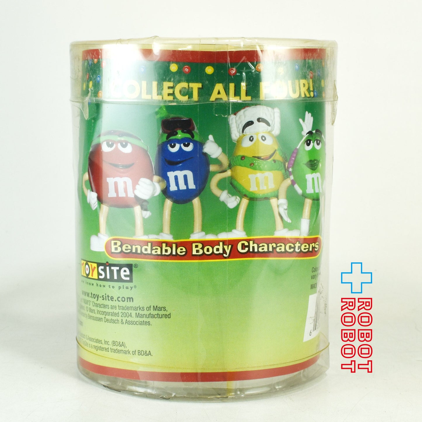 M&M's ベンダブル ボディー キャラクターズ エムアンドエムズ グリーン フィギュア 未開封