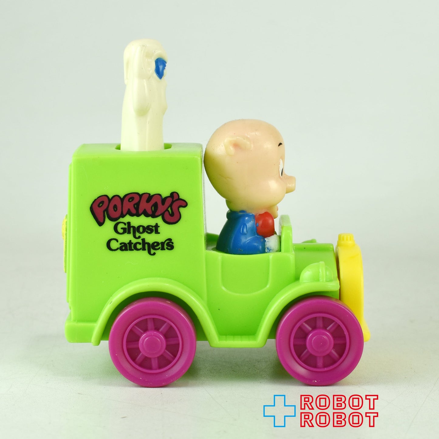 マクドナルド ワーナー ルーニー・テューンズ ポーキー・ピッグ ゴースト・キャッチャー ハッピーミールトイ フィギュア 1992