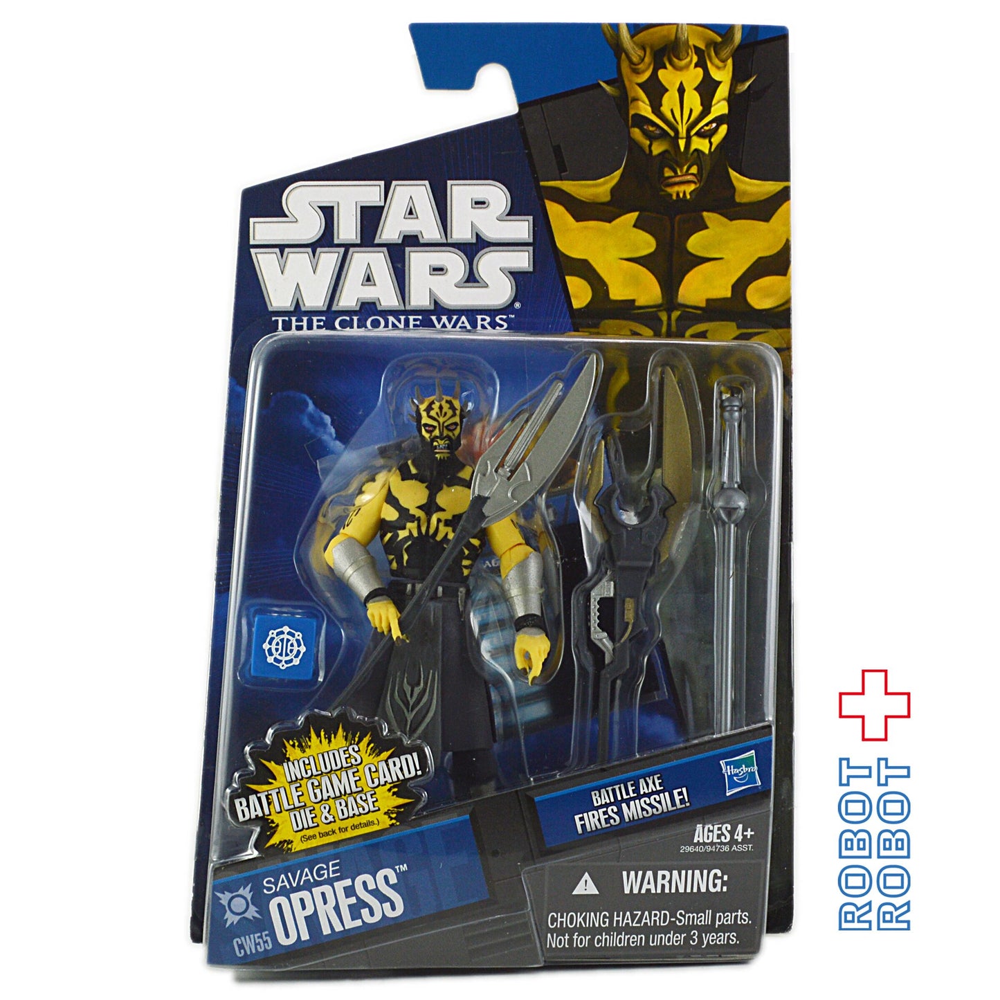 スター・ウォーズ CW2010 CW55 サヴァージ・オプレス クローン・ウォーズ 3.75インチ アクションフィギュア US版 未開封 ※難有り