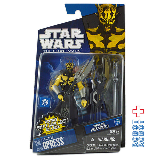 スター・ウォーズ CW2010 CW55 サヴァージ・オプレス クローン・ウォーズ 3.75インチ アクションフィギュア US版 未開封 ※難有り