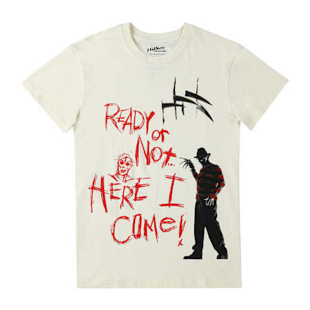 エルム街の悪夢 フレディ・クルーガー Ready or Not グラフィック Tシャツ XLサイズ