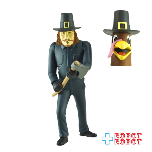 ネカ トゥーニーテラーズ スタイライズド サンクスギビング ジョン・カーヴァー 6インチ アクションフィギュア ルース