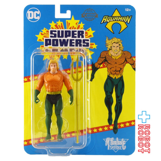マクファーレン・トイズ DCダイレクト DCスーパーパワーズ #43 アクアマン (ゴールド・エディション) 4インチ アクションフィギュア 国内版 未開封
