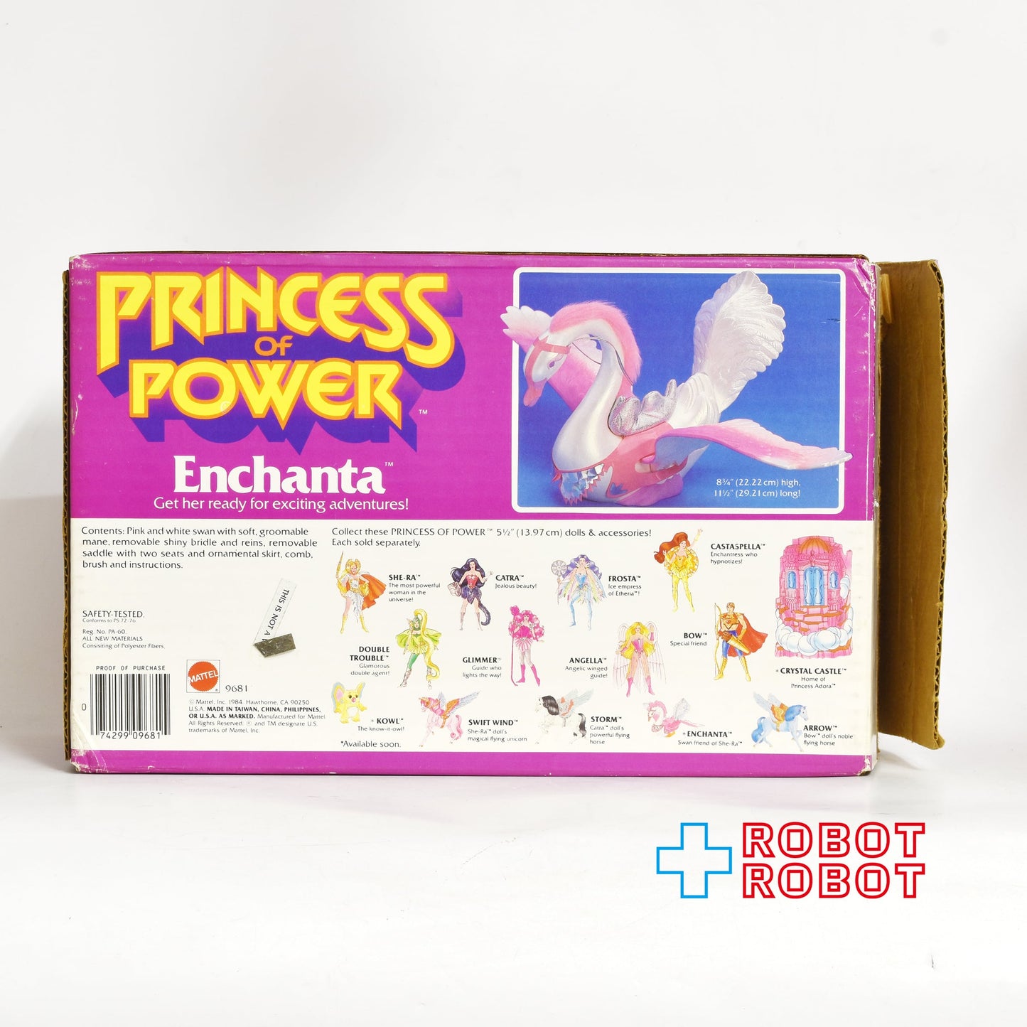 マテル プリンセス・オブ・パワー / エンチャンタ・ザ・スワン 箱付 1984