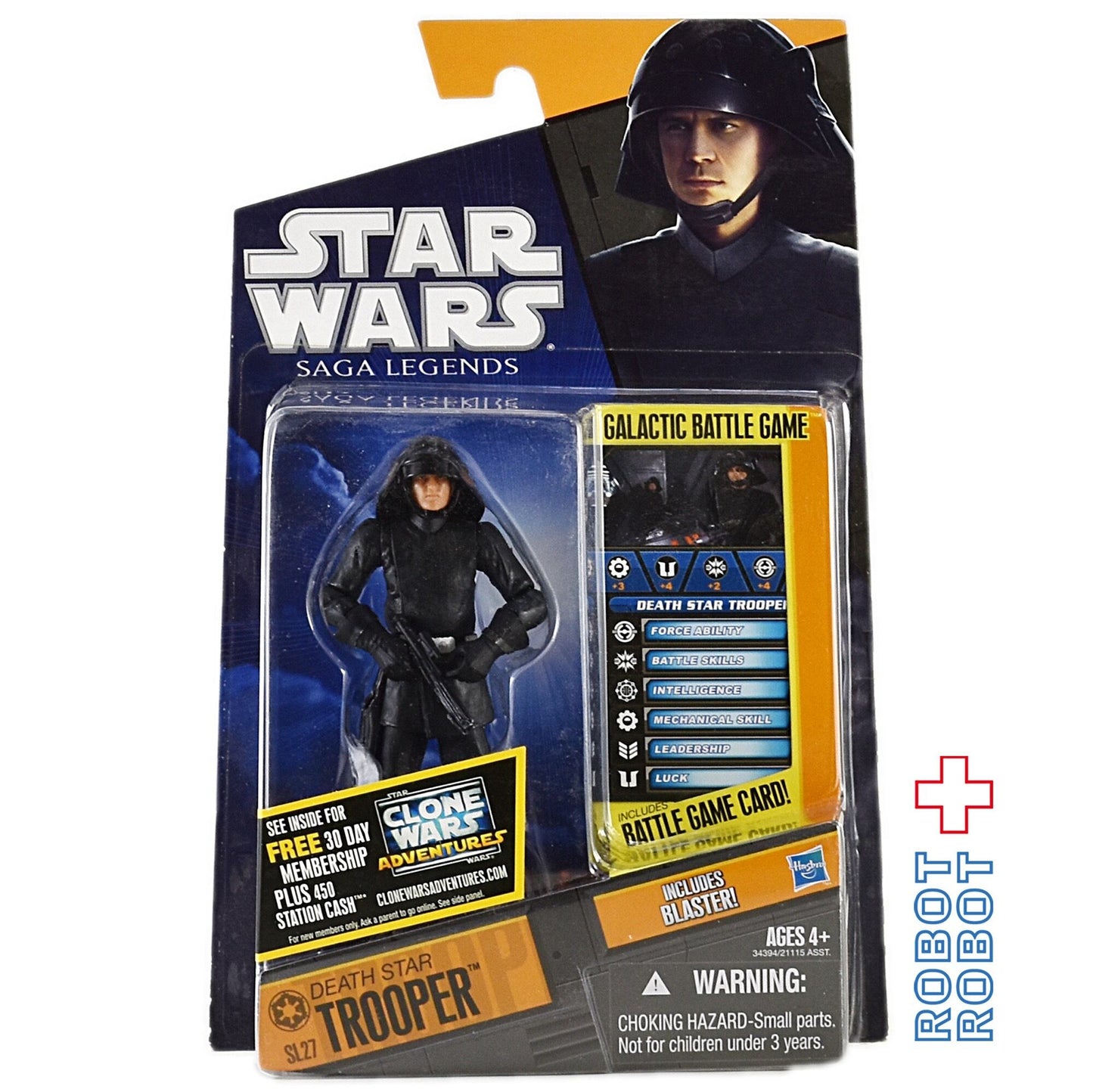 スター・ウォーズ SL2010 SL27 デススタートルーパー 3.75インチ アクションフィギュア 未開封 US版