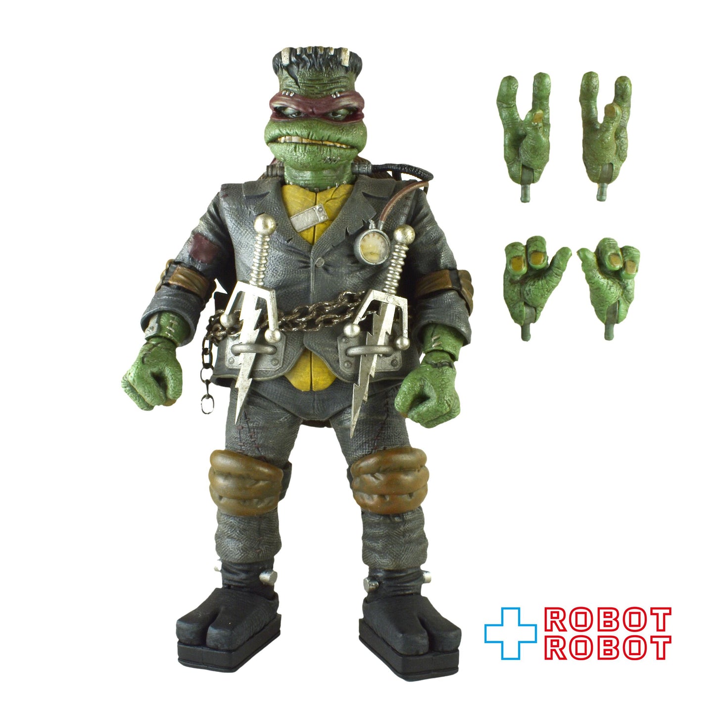 ネカ TMNT タートルズ ユニバーサル・モンスター ラファエロ as フランケンシュタイン アルティメット 7インチ アクションフィギュア ルース