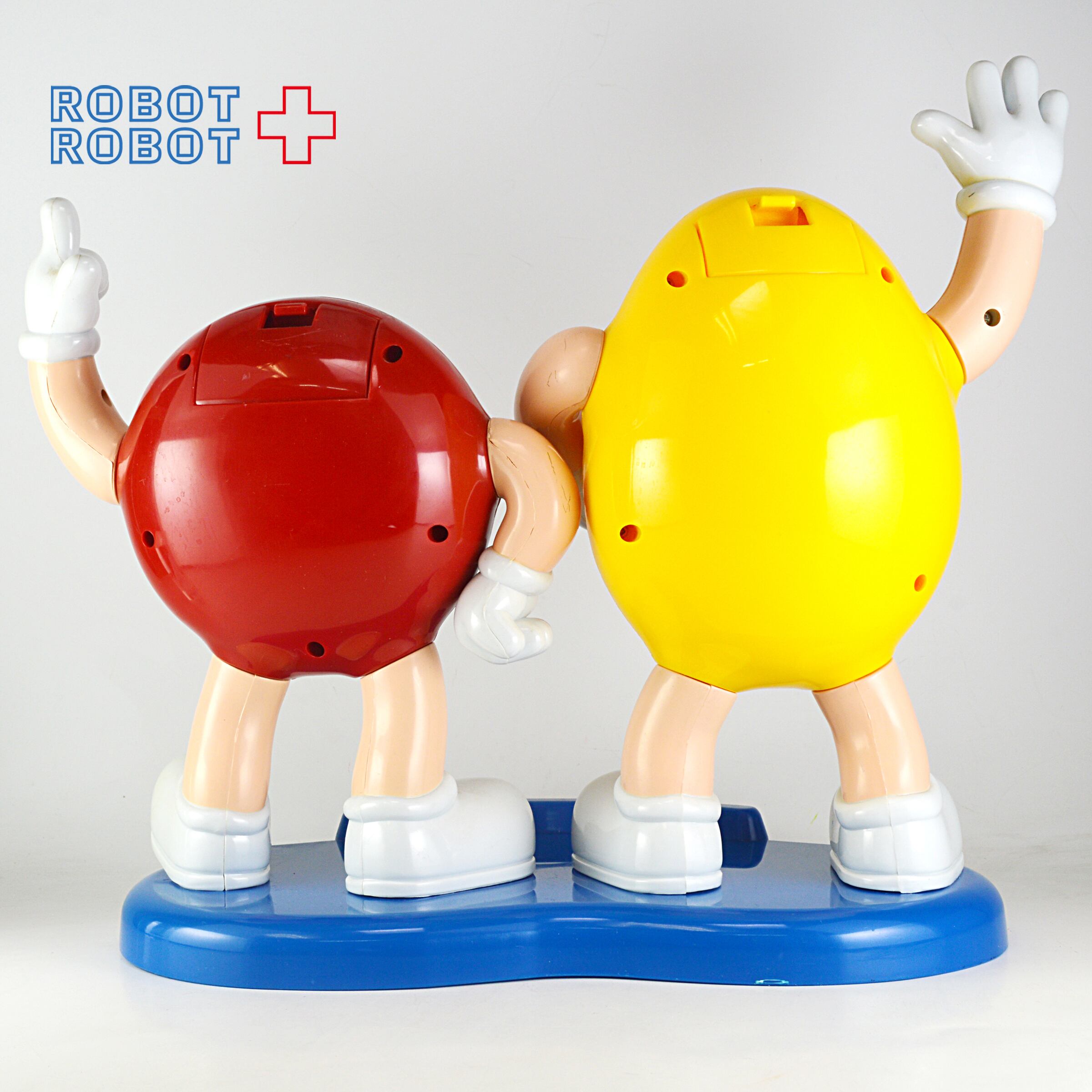 M&M's ディスペンサー イエロー＆レッド エムアンドエムズ